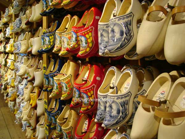 wooden shoe factory in Netherlands