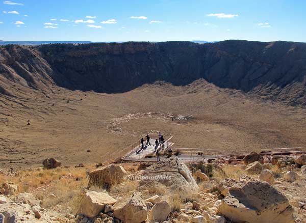 Meteor Crater in Arizona | Planetary Scar