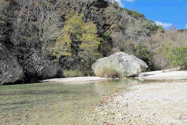 Sabinal River in Texas