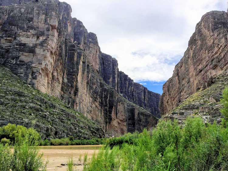 Santa Elena Canyon in Big Bend NP