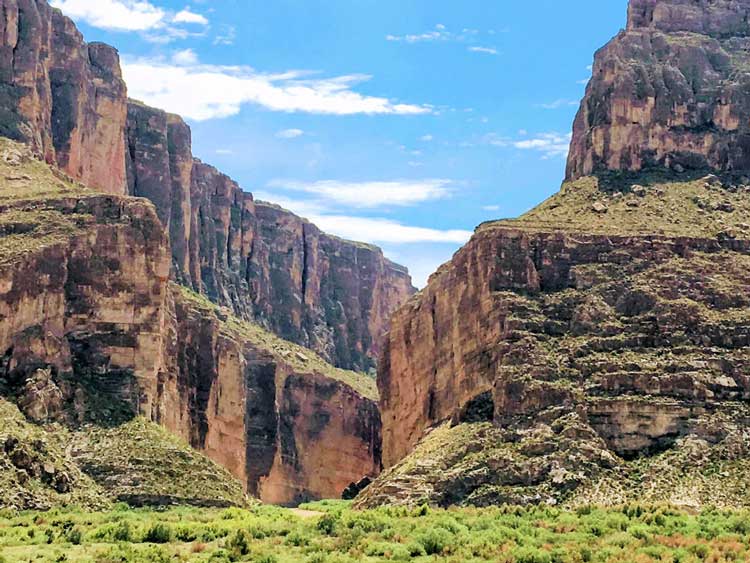 Santa Elena Canyon in Big Bend NP