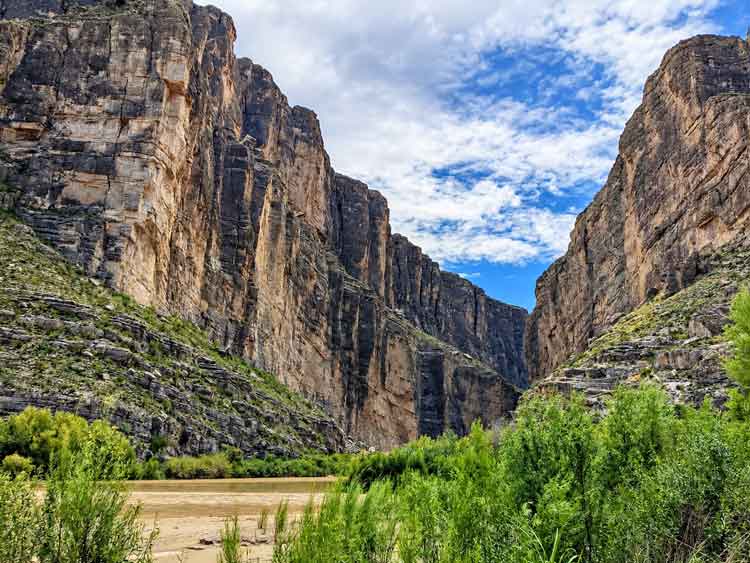 Santa Elena Canyon Trail: Hike &Amp; What To Expect The Rio Grande Was Muddy Brown During Our Santa Elena Canyon Visit