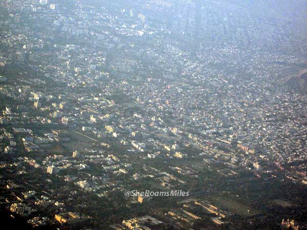 Aerial View of Agra, India