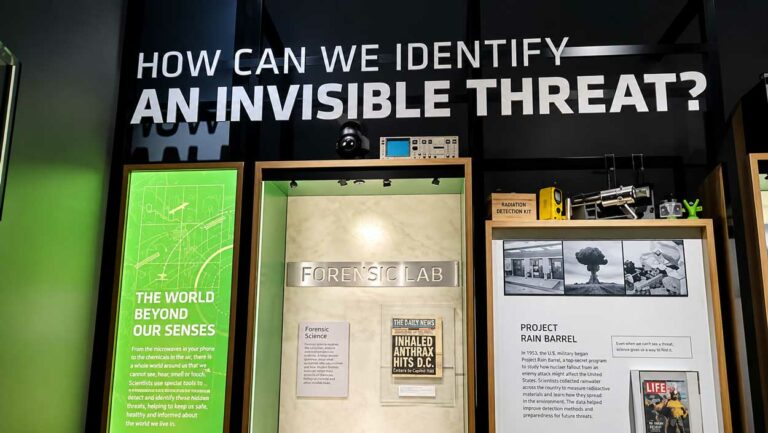 International Spy Museum Review: Is It Worth It With Kids? International Spy Museum Review Exhibit