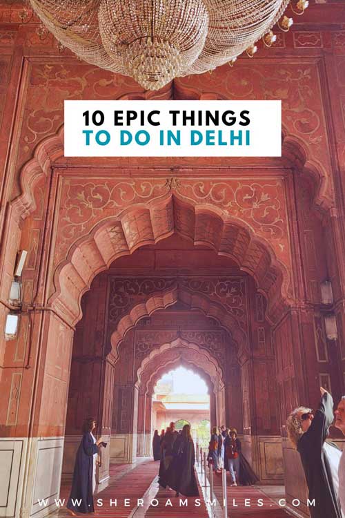 10 Epic Things To Do In New Delhi India In Just 1 Day A Group Of People In A Building