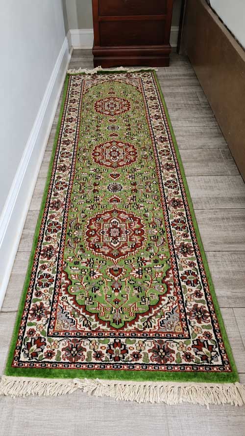 Things To Do In New Delhi In One Day: Our Itinerary Runner Rug We Bought At A Carpet Shop In Delhi