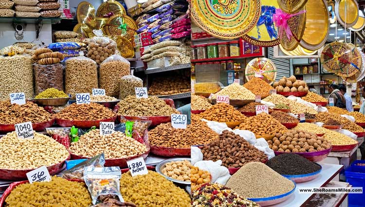 Things To Do In New Delhi In One Day: Our Itinerary Things To Do In New Delhi - Spices For Sale At Khari Baoli Market In Old Delhi