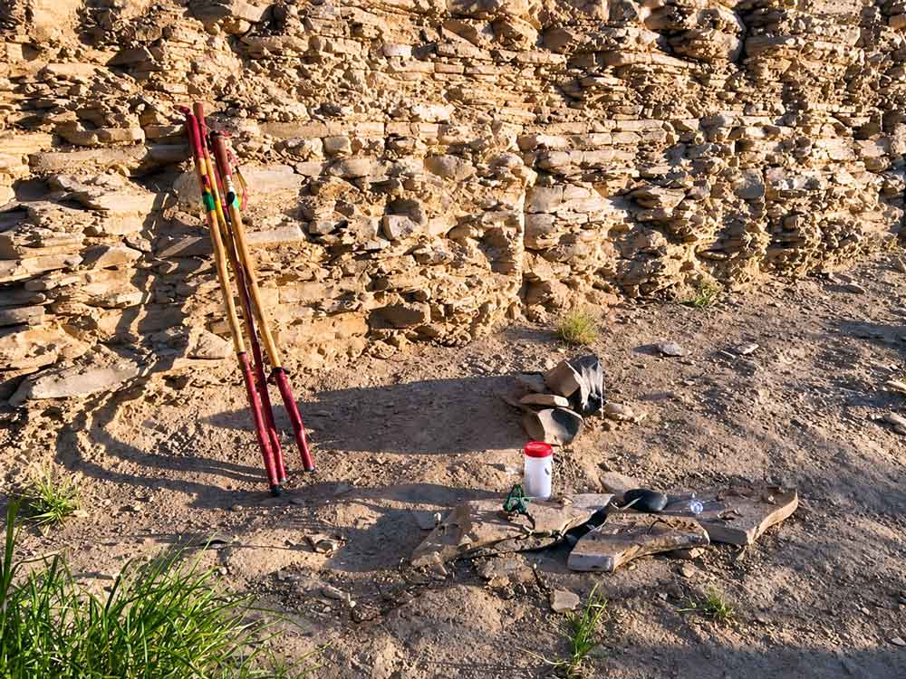 Big Bend Hot Springs: Trail, Soaking &Amp; What To Know Mexican Crafts Displayed Beside The Hot Springs Trail In Big Bend