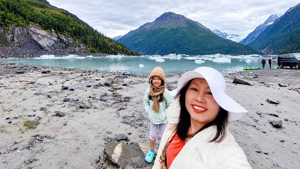 Valdez Glacier Lake In Valdez Alaska