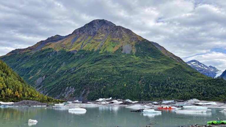 Mountain Scenery On The Road To Valdez Alaska