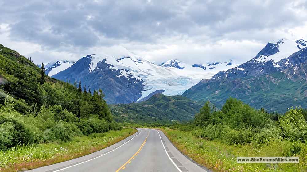 Worthington Glacier Near Valdez Alaska