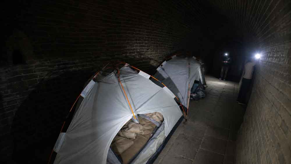 Tent Inside The Gubeikou Watchtower