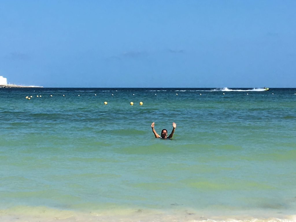 Royal Caribbean From Galveston: What It'S Like To Cruise Cozumel While Pregnant Calm Clear Turquoise Water At A Cozumel Beach Club