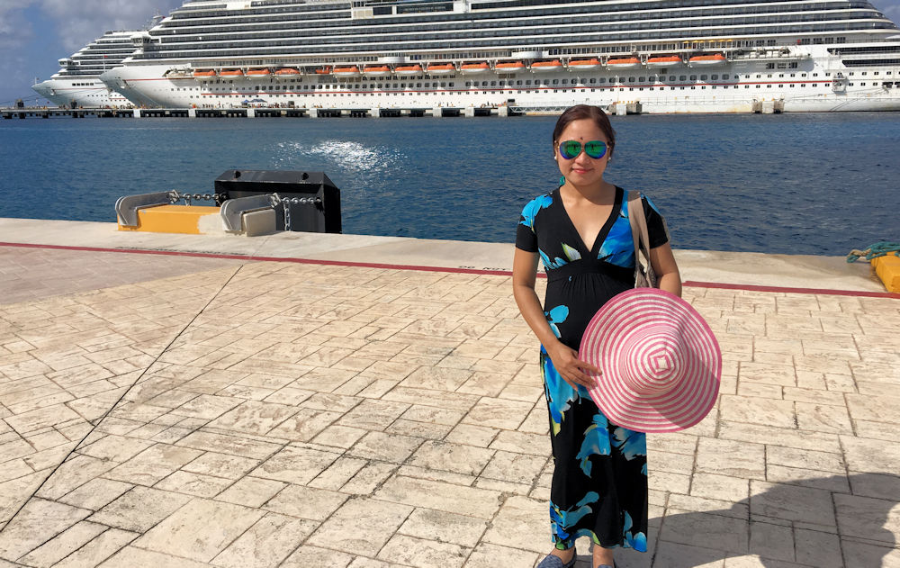 Royal Caribbean From Galveston: What It'S Like To Cruise Cozumel While Pregnant Cruise Ship Mexico Pregnant