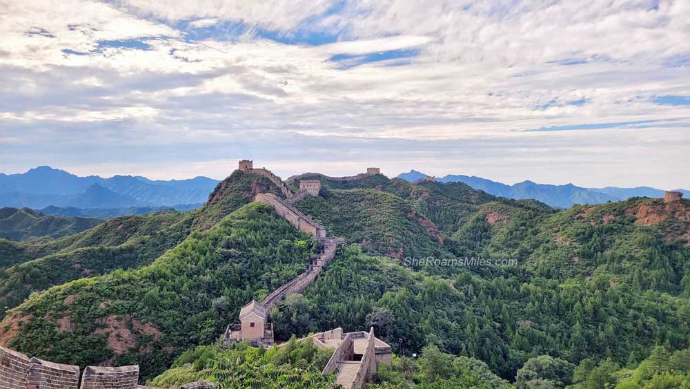 We Slept Inside A Great Wall Watchtower: A 2-Day Jinshanling, Gubeikou &Amp; Mutianyu Trip Empty Great Wall Stretching Over Mountain Ridges At Jinshanling With No Other Visitors In Sight