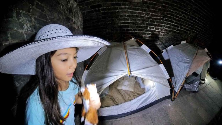 Tent Inside The Gubeikou Watchtower