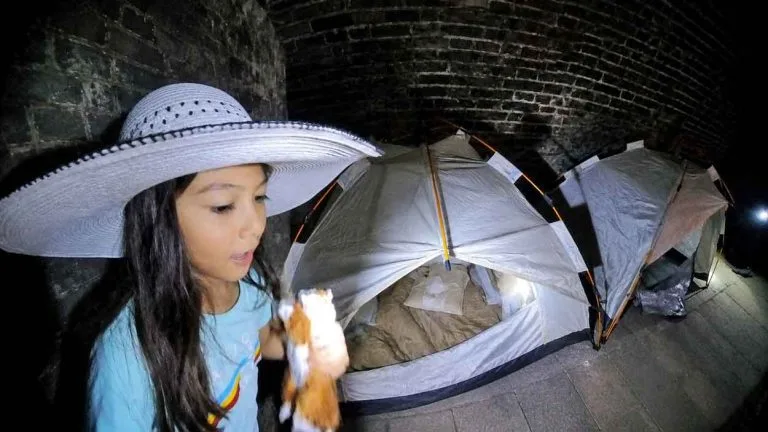 Tent Inside The Gubeikou Watchtower