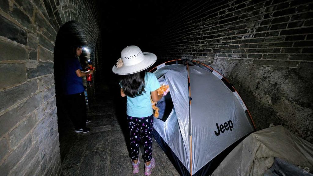 Tent Inside The Watchtower